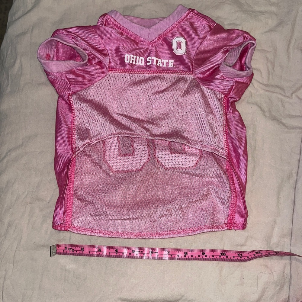 Dog Pink Buckeyes Sports Jersey - Picture 2 of 3